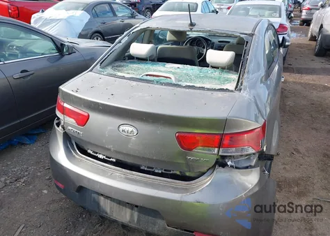 2010 Kia Forte Koup Ex из США, поврежденный, VIN KNAFU6A20A5154405